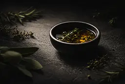 Botanical ritual atmosphere